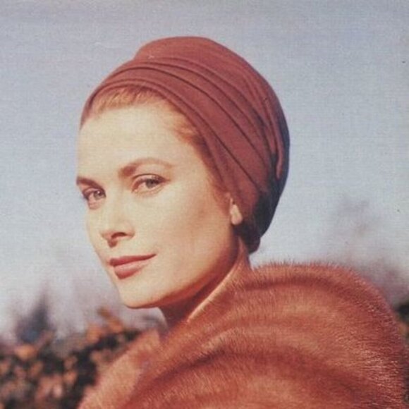 Vintage %100 Cotton Head Wrap/ Turban/ Bonnet/Fashion Statement Headwear - Picture 6 of 16